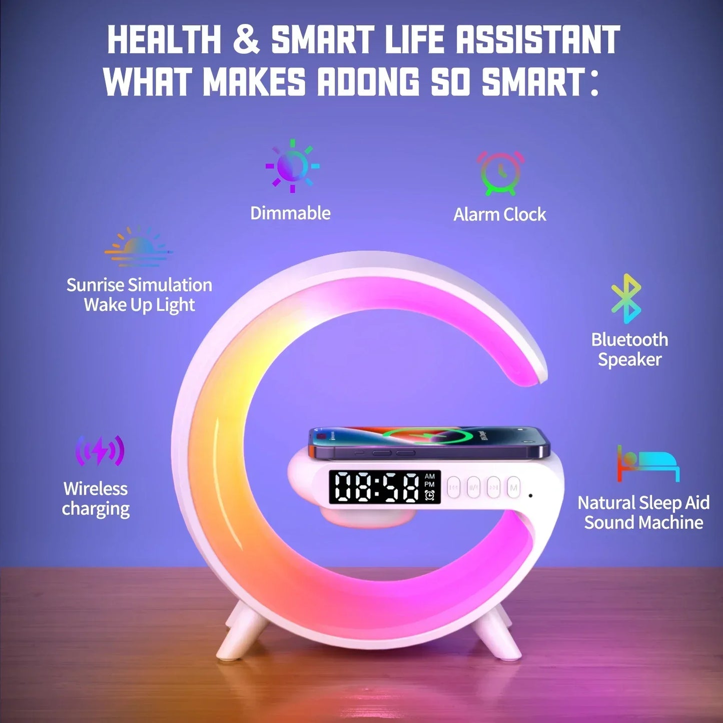 Fast Wireless Charging Pad for iPhone & Samsung Devices